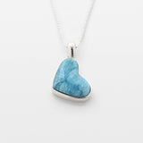 Larimar Heart Pendant Tatum
