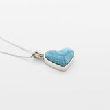 Larimar Heart Pendant Tatum
