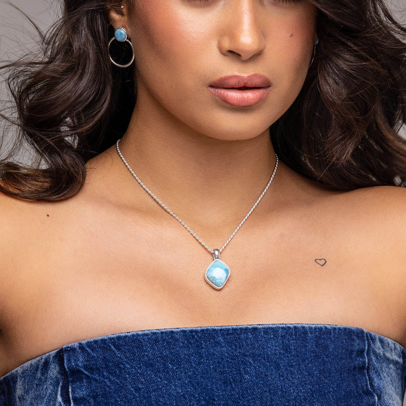 Larimar Pendant Teagan