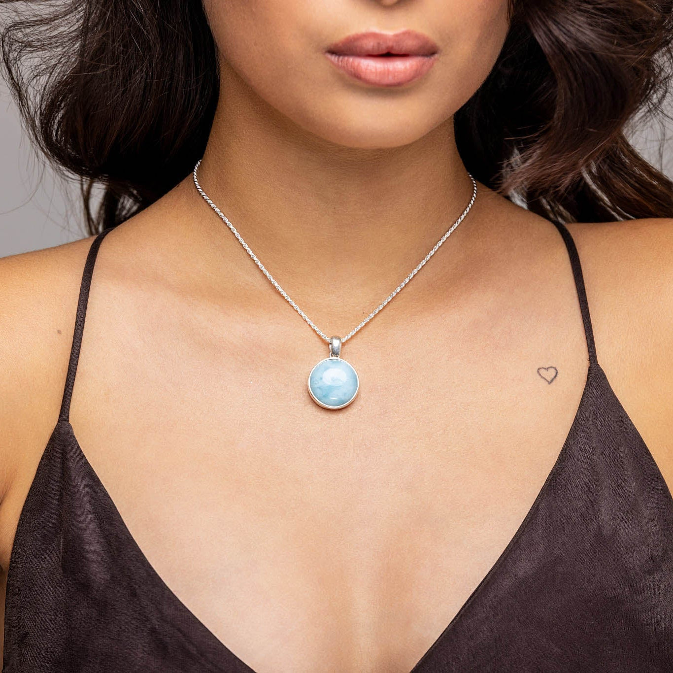 Larimar Pendant Lina