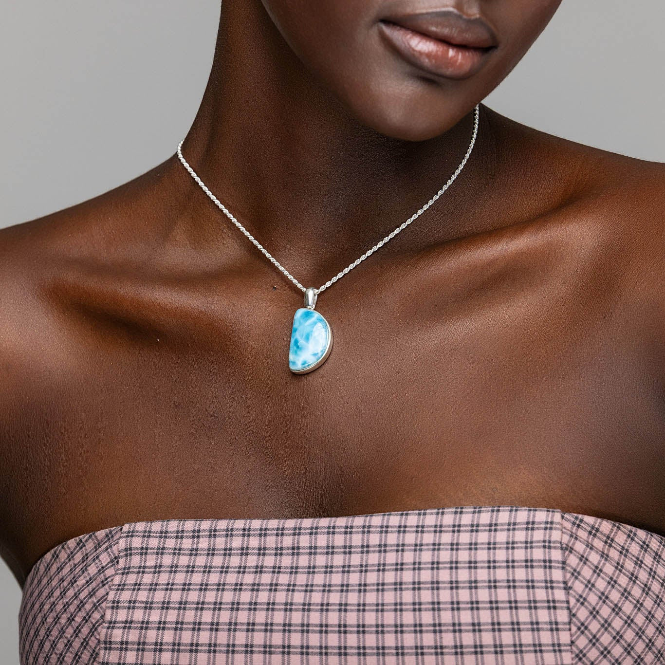 Larimar Pendant Magnolia