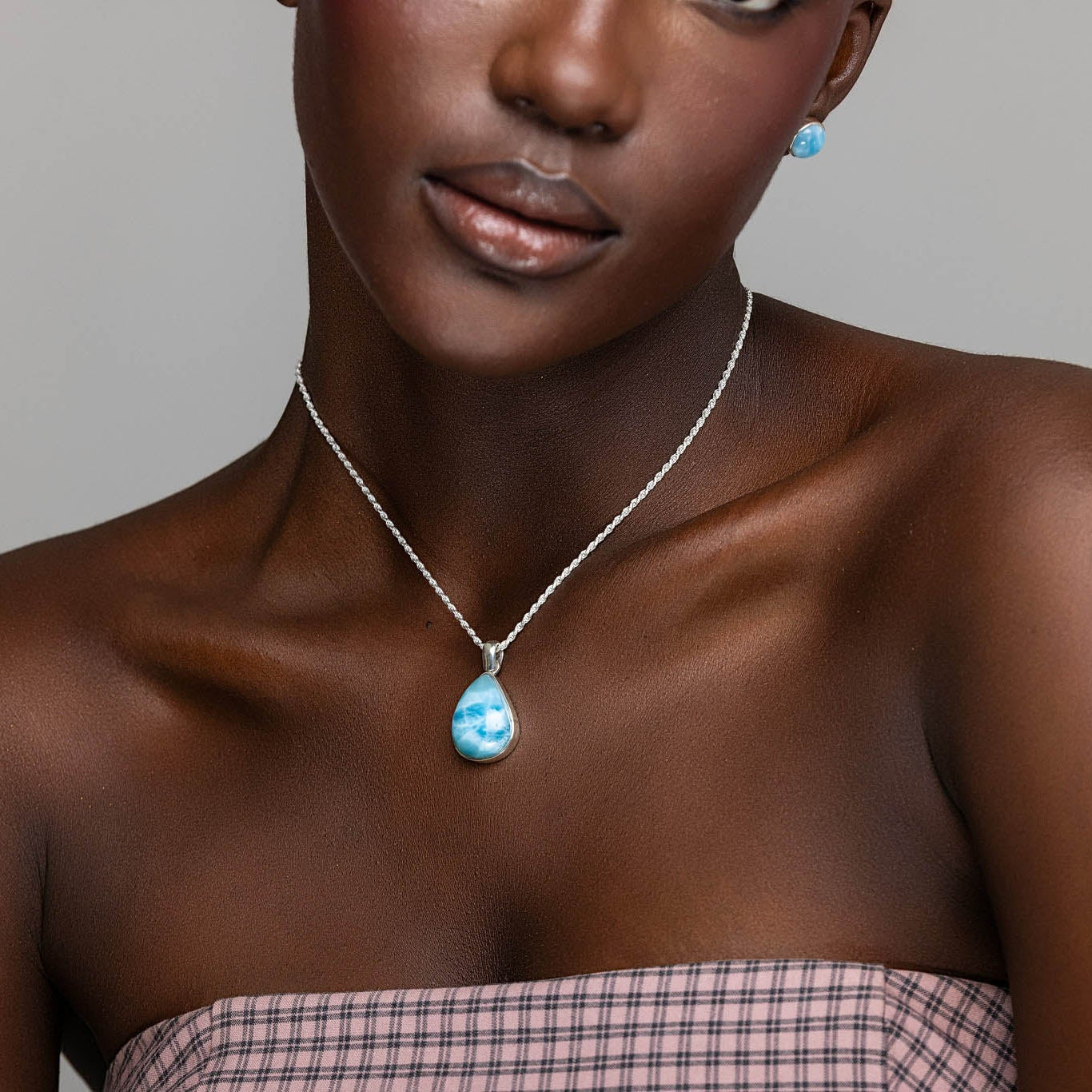 Larimar Pendant Maria