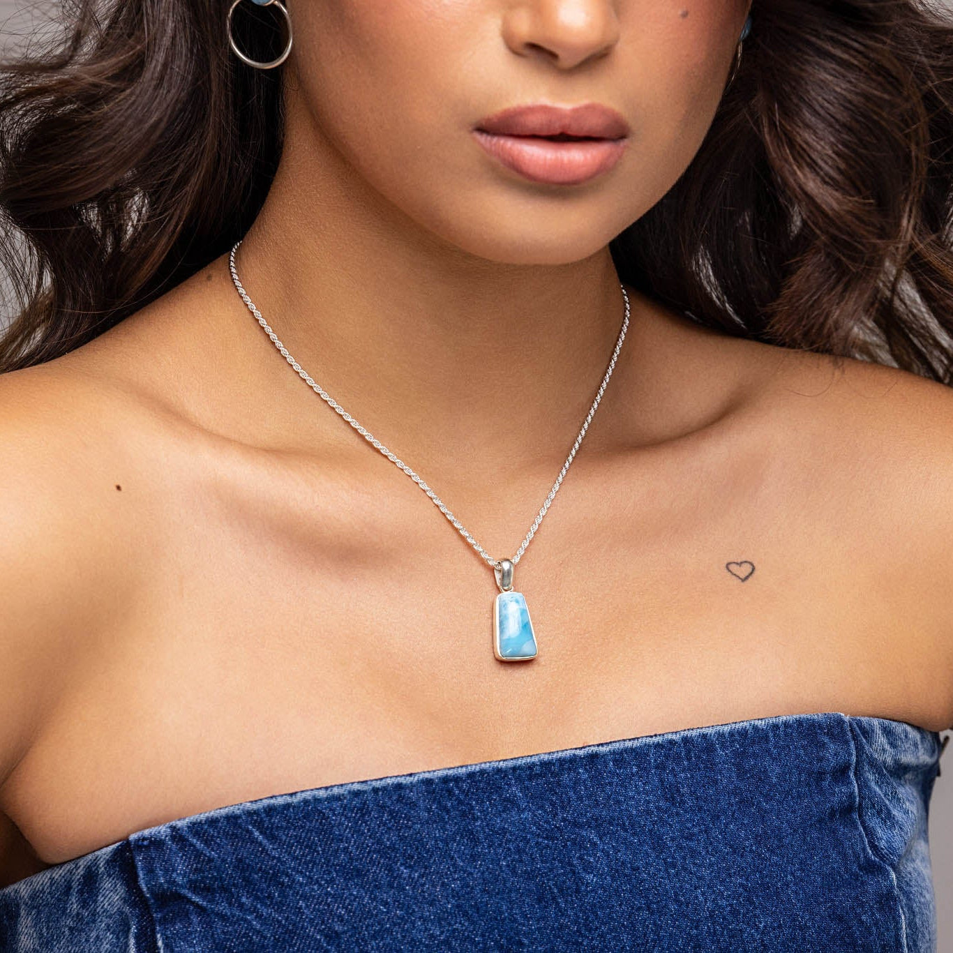 Larimar Pendant Taylor