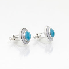 larimar cuff links for men