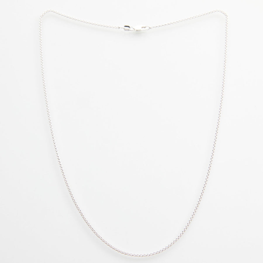 Rolo Style Silver Chain