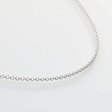 Rolo Style Silver Chain