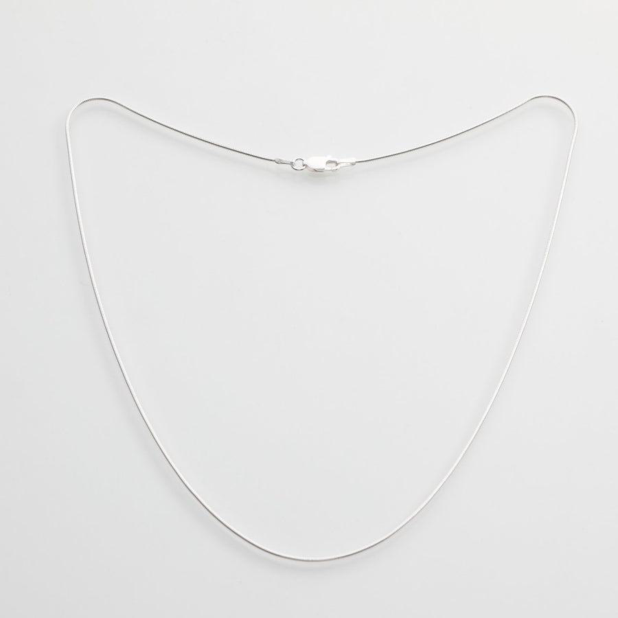 Snake Style Silver Chain