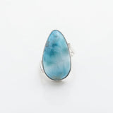 Teardrop Larimar Ring, Massiel