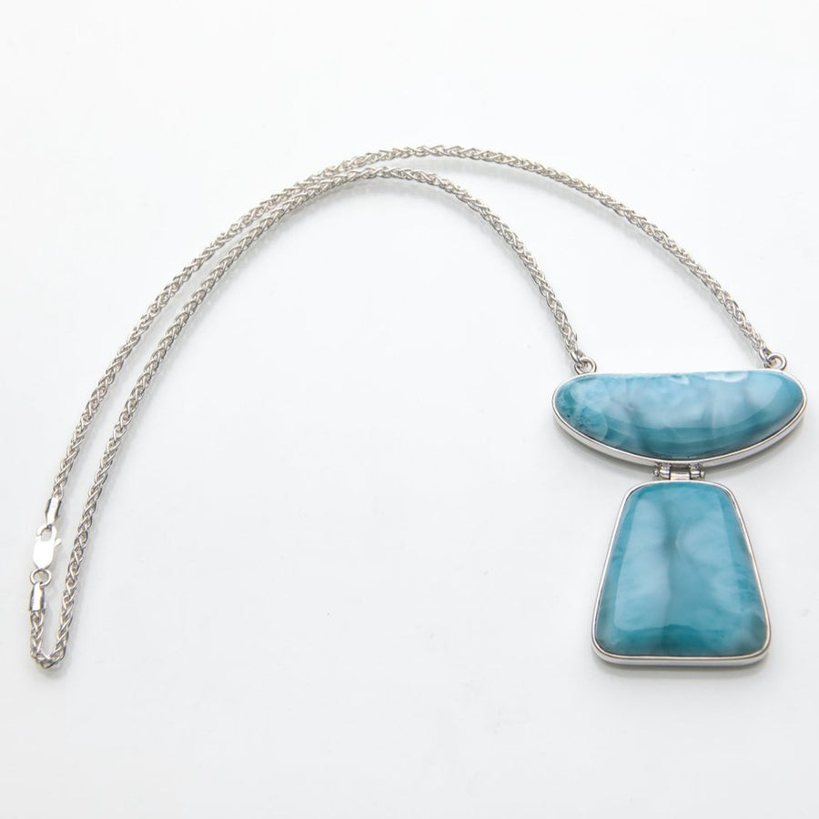 Larimar Necklace, Boldness