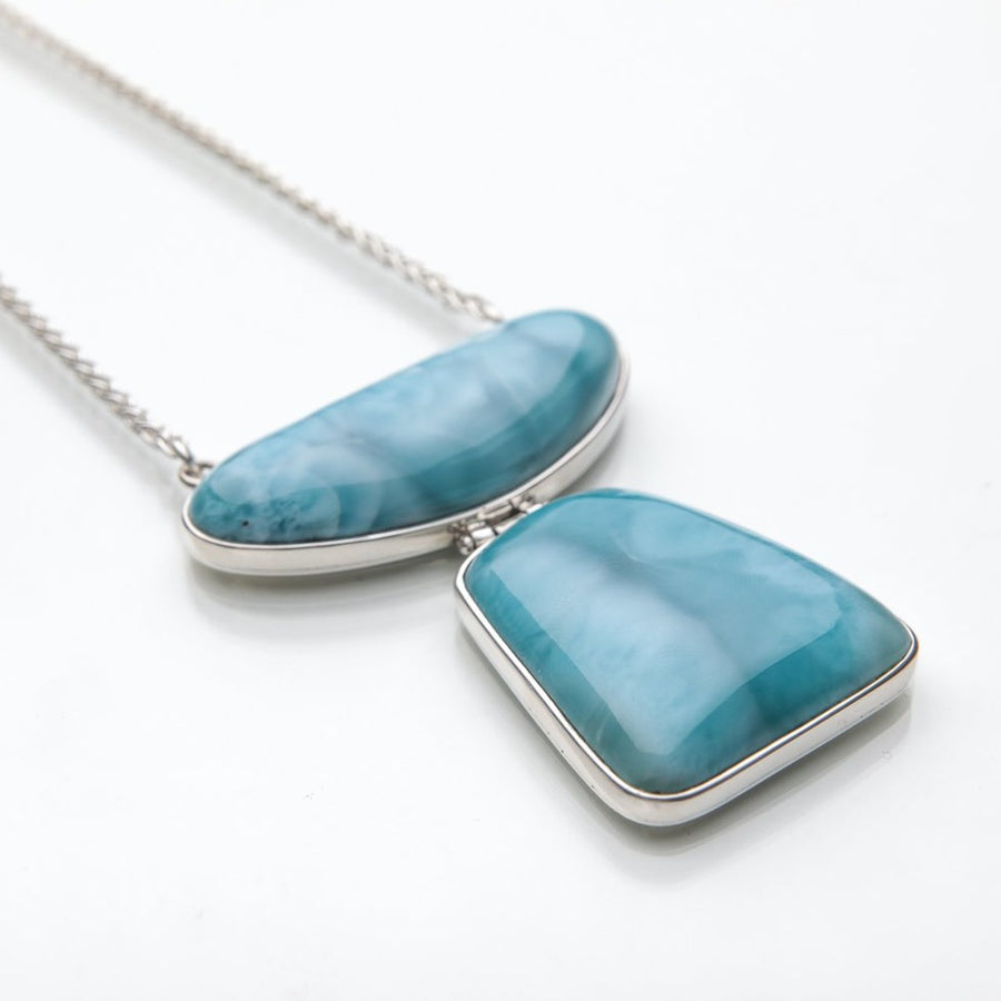 Larimar Necklace, Boldness