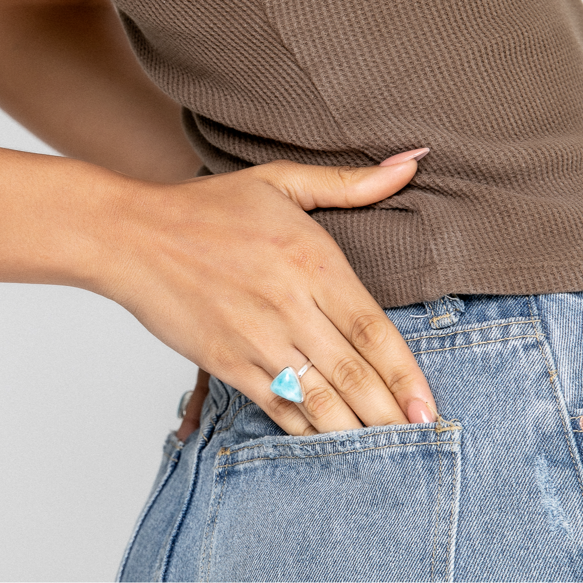 Larimar Ring Hani