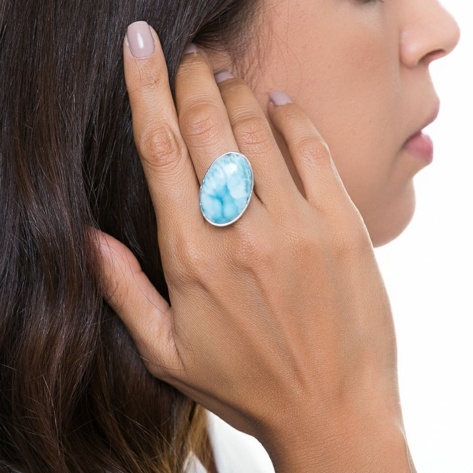 Larimar Ring, Jackie