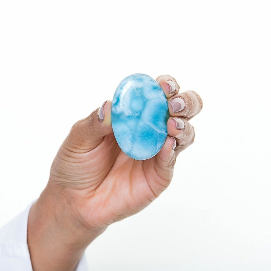 Larimar Cabochons by The Larimar Shop | AAA Certified Larimar Stones