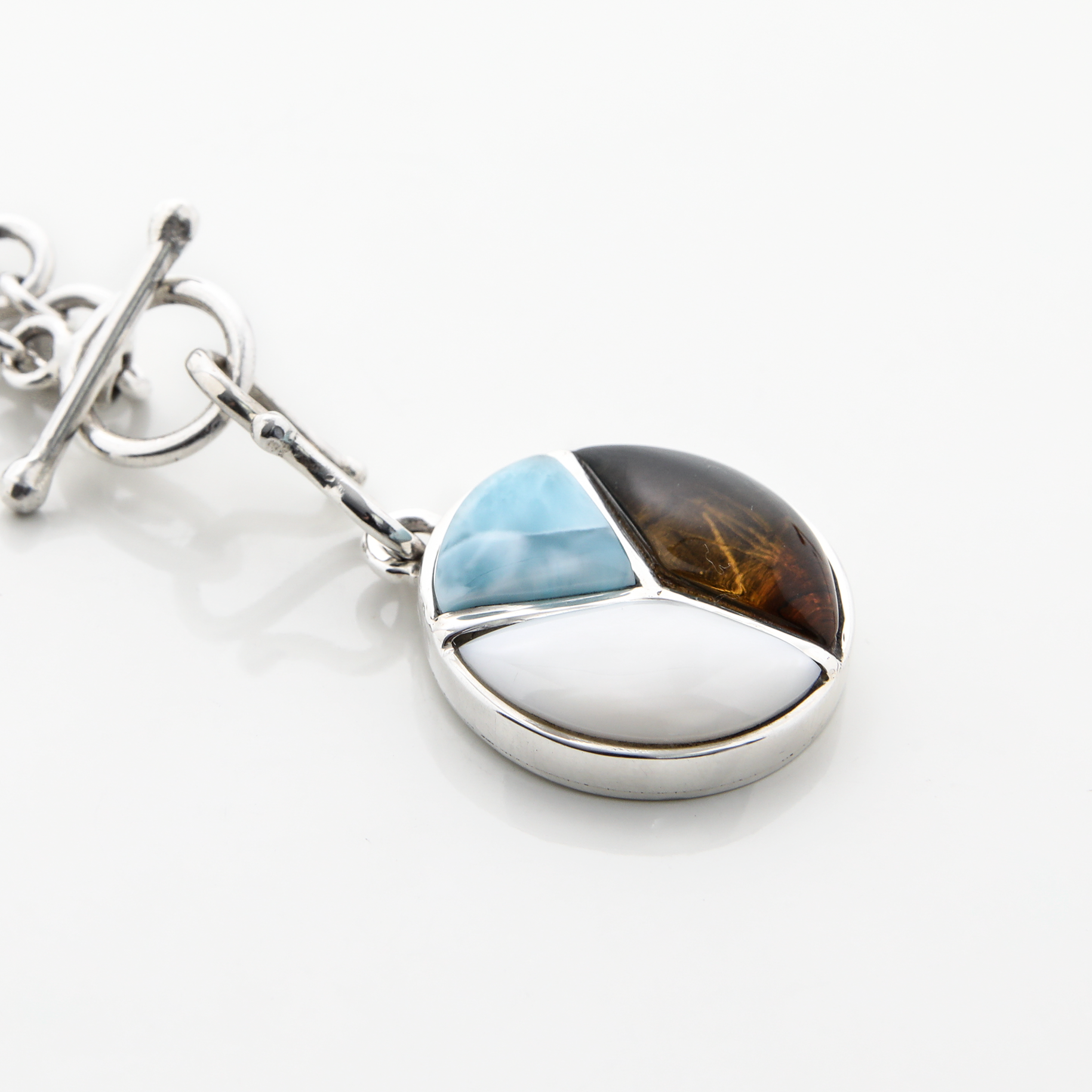 Larimar and Silver Charm 