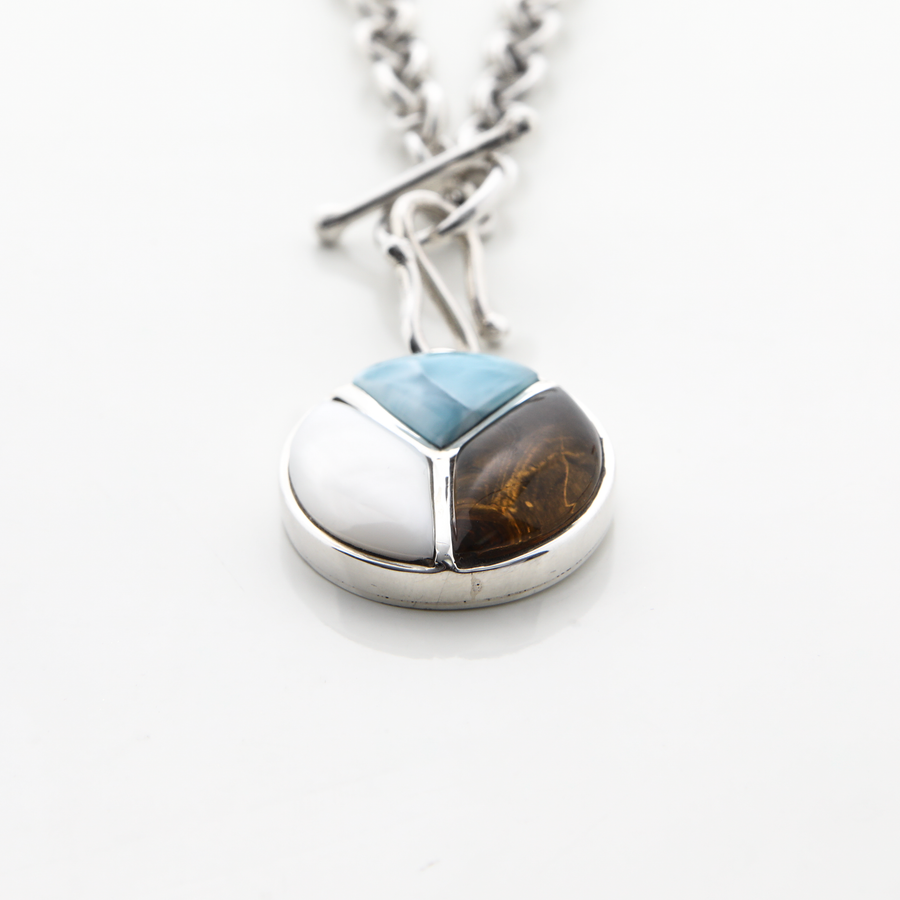 Larimar and Silver Charm 