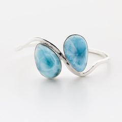 Larimar Cuff Bracelet, Witter Twins