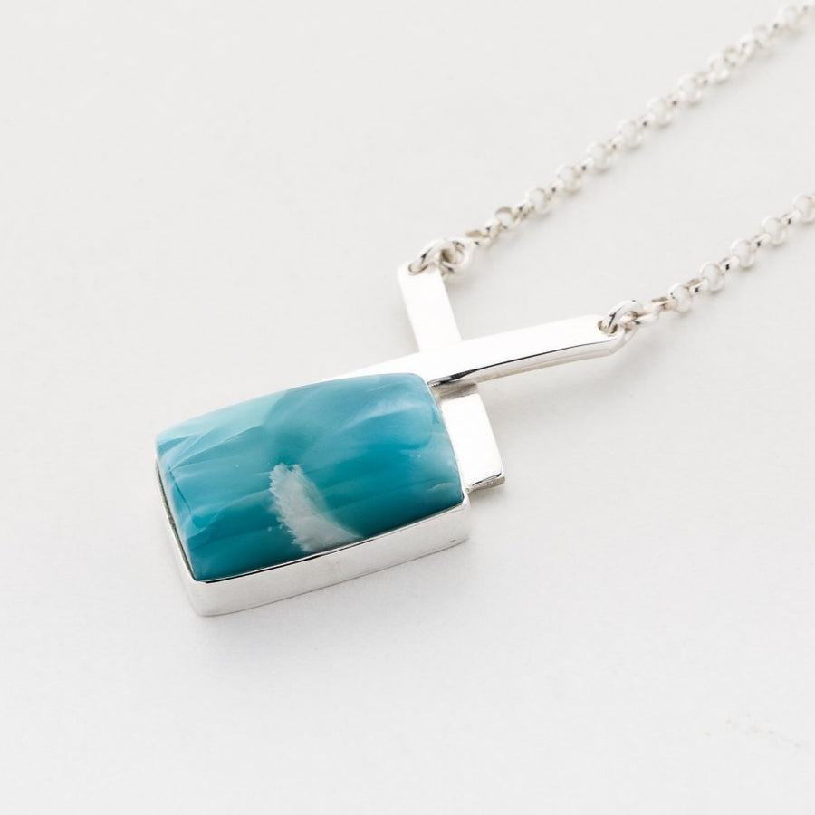 Larimar Necklace, Leery
