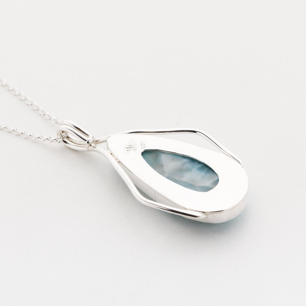 Larimar15鑑別書付【premium】約10mm Larimar Pendant, Zale | Shop Larimar Stone Jewelry | Punta Cana