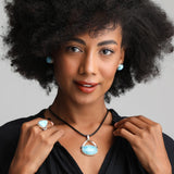 Larimar Pendant Necklace for Women Gale
