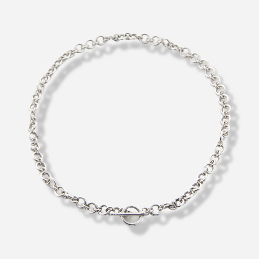 Silver Toggle  Chain 