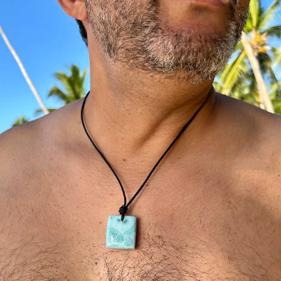 Larimar Necklace, Easton