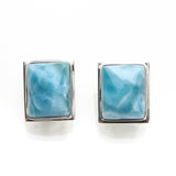 Larimar Clip On Earrings, Nova