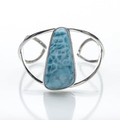 Larimar Cuff Bracelet, Mishti