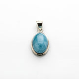 Larimar Gold Pendant, Krishna