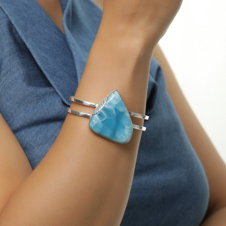 Larimar Cuff Bracelet, Katia