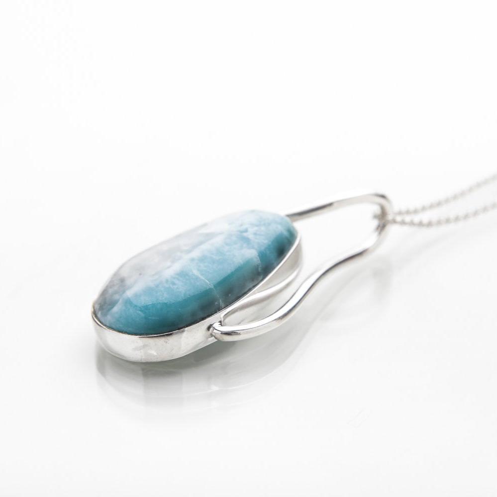 Larimar Pendant, CLOUD IV