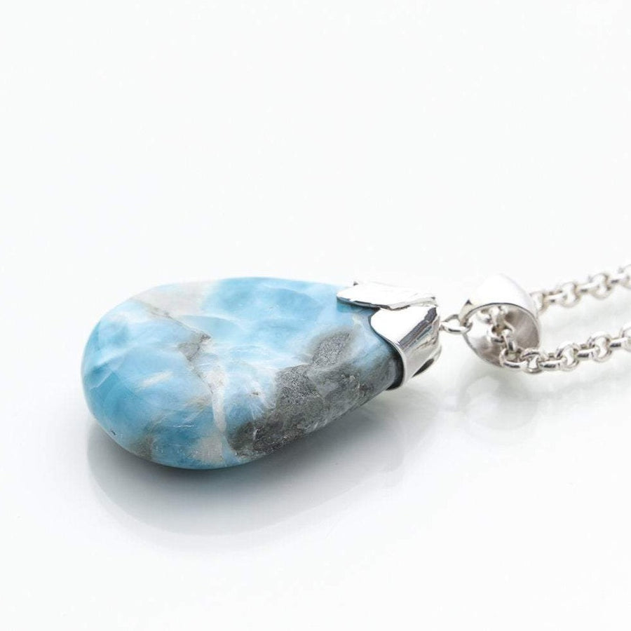 Larimar Blue Pendant, Tomasa