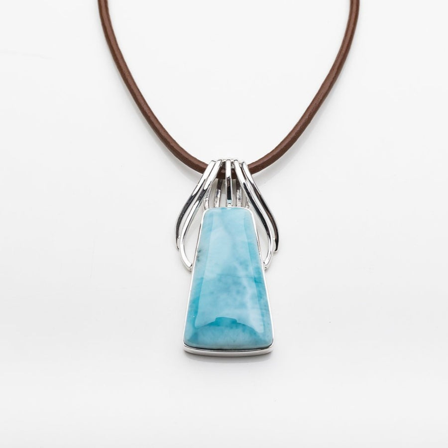 Larimar Pendant, Anna