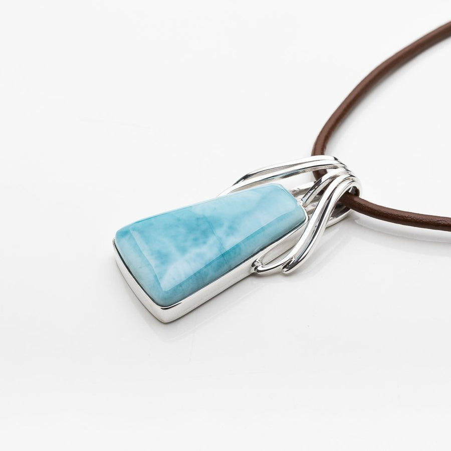 Larimar Pendant, Anna