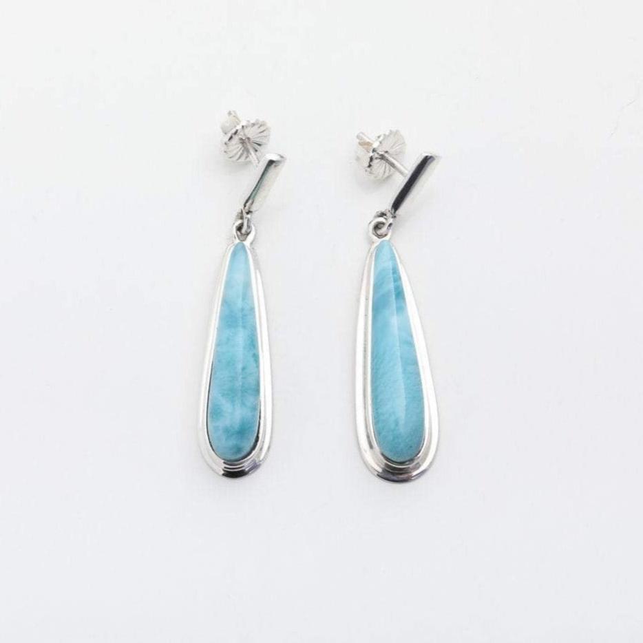 Larimar Earrings, Eloise