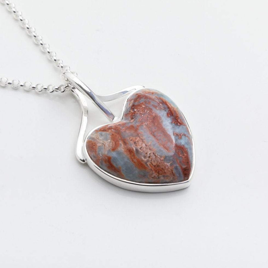 Larimar Heart Pendant, Iraya