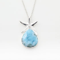 Larimar Star Pendant Maika